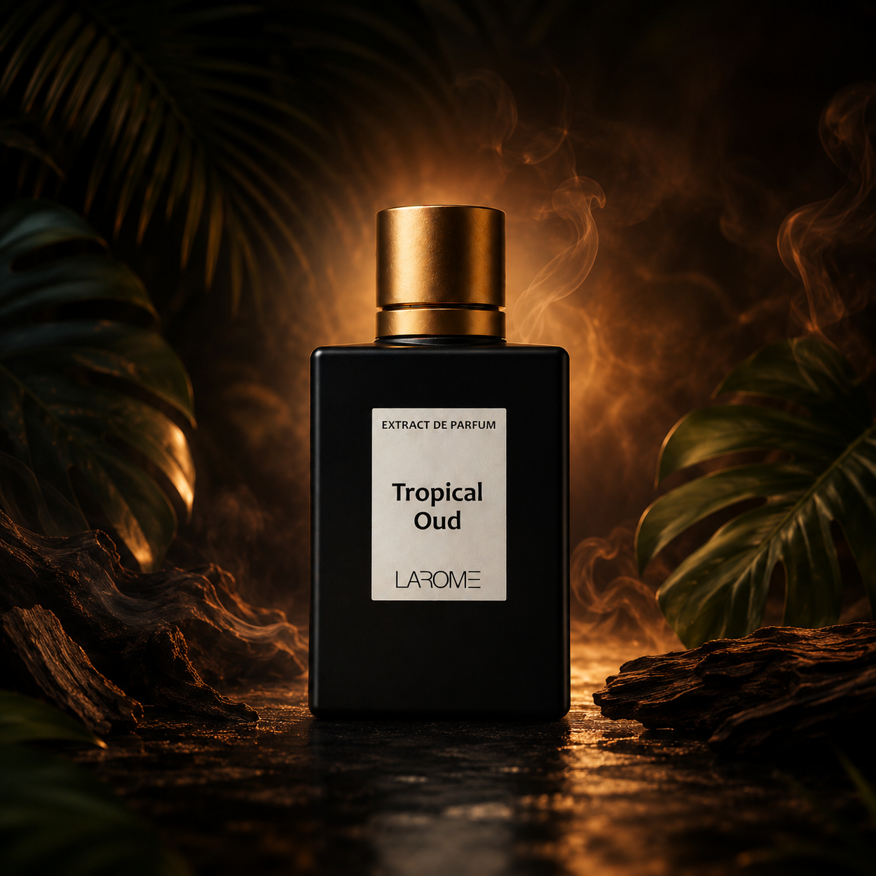 Tropical Oud — атмосферен кадър от селекцията на BelSillage